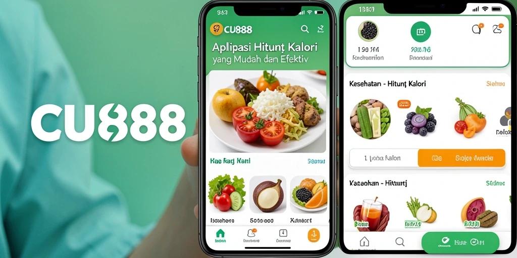 Tampilan antarmuka CU888 yang jelas dan mudah digunakan untuk menghitung kalori.
