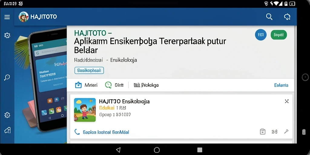 Antarmuka aplikasi HAJITOTO yang ramah pengguna dan informatif.